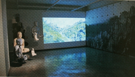 신장식 〈10년의 그리움, 금강산〉전 — 전시 풍경·설치 자료 (2003)