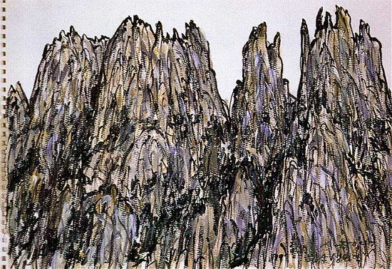 금강산-생명력(만물상)