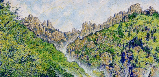 금강산 만물상-봄