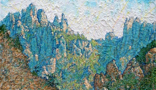 금강산 만물상