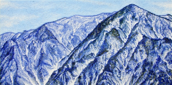 금강산의 빛-세존봉에서