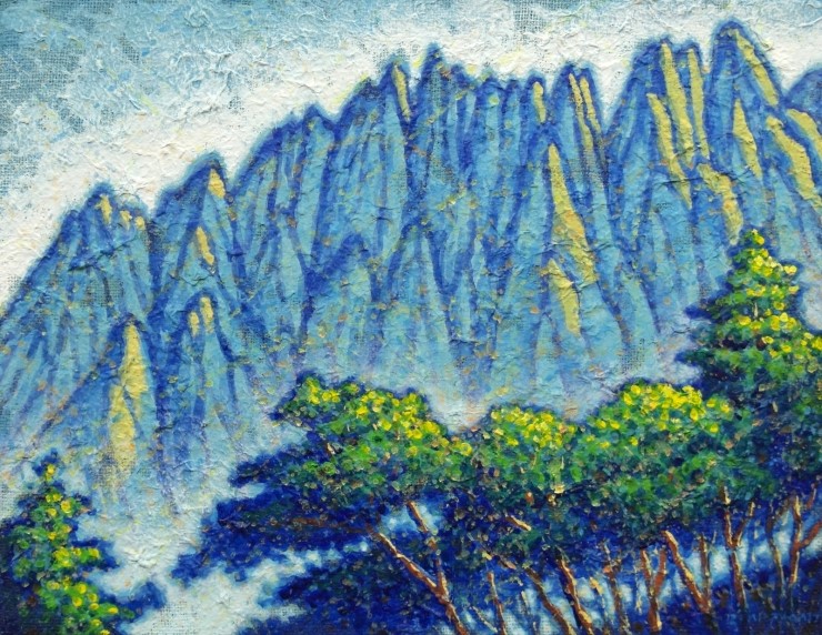 금강산 천화대
